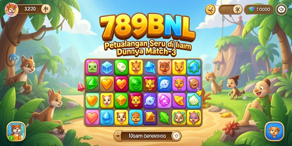 Tampilan gameplay seru dan berwarna-warni di 789BNL.