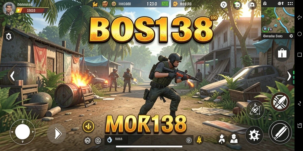 Tampilan gameplay BOS138 yang realistis dan interaktif.