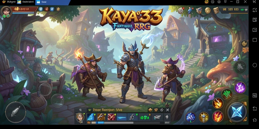 Screenshot utama KAYA33 menampilkan gameplay RPG yang imersif dan petualangan seru.