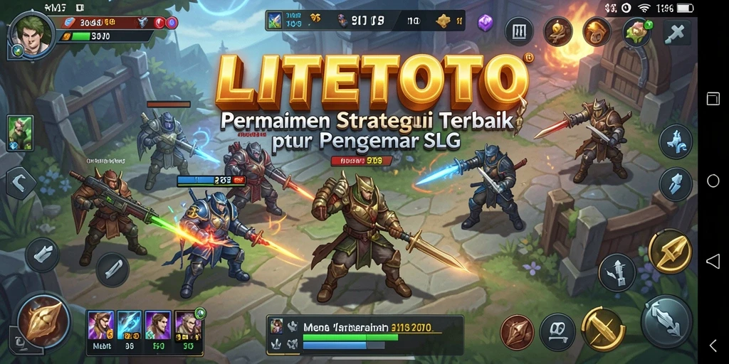 Gameplay menarik dalam dunia strategi SLG.