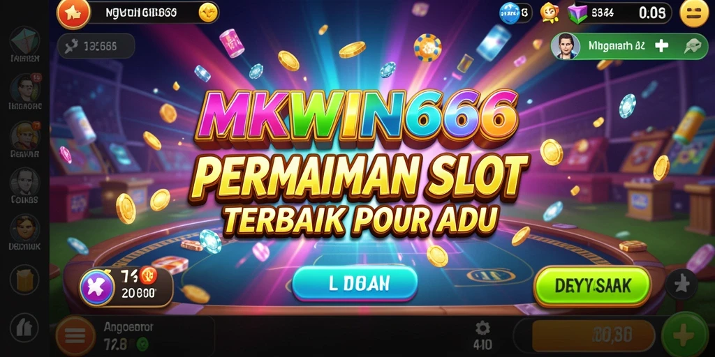 Tampilan gameplay MKWIN666 yang menakjubkan dan interaktif.