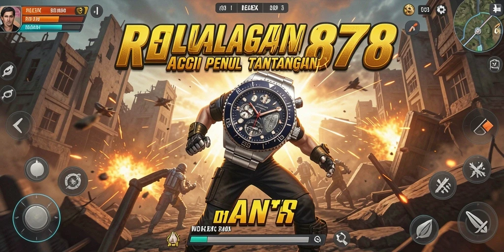 Tampilan gameplay menegangkan dari ROLEX878 yang seru.
