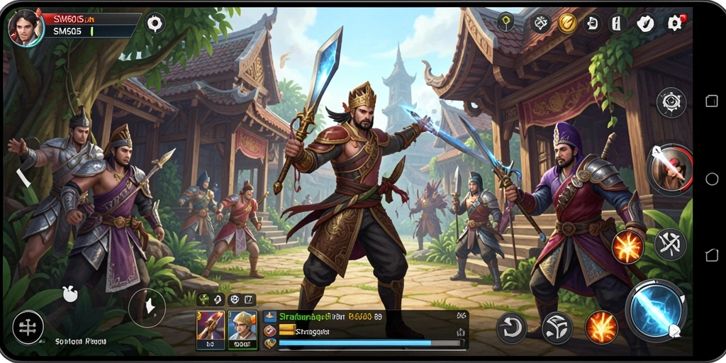 Tampilan gameplay <strong>SM605</strong> yang seru dan menegangkan.
