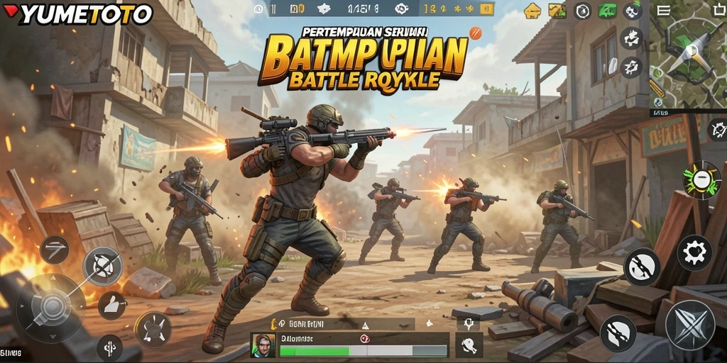 Gameplay menarik dalam YUMETOTO menunjukkan pertempuran yang mendebarkan.